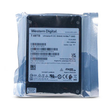 WD SN640 7.68TB WUS4BB076D7P3E4 0TS1852 PCIe Gen 3.1 x4 4GB/s U.2 NVMe 2.5