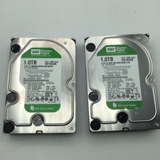 Lot of 2 Western Digital WD10EADS 1 TB 3.5 SATA II Hard Drive Tested Wiped Read picture