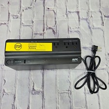 APC Back-UPS 600 BE600M1 Battery Backup Surge Protector 7-Outlet 1.5A USB Black picture