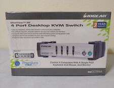 IOGEAR MiniView GCS84A- 4 Port Desktop Dual View KVM Switch Control 4 Computers picture