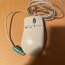 Vintage Microsoft Intellimouse 1.3A Mechanical Ball Wheel Mouse PS/2 Comp. [A3] picture