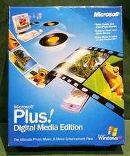 Microsoft Plus Digital Media Edition Windows XP  2003 PN X09-19520 picture
