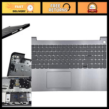 Replacement Laptop Upper Case Palmrest with Backlit Keyboard & Touchpad - Gray picture