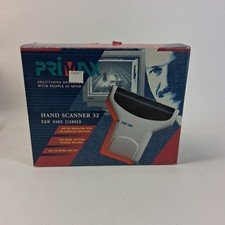 Primax Hand Scanner 32 B&W & Software Vintage picture
