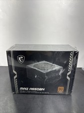 New & Sealed MSI MAG A550BN PC Power Supply Unit 550W 80 PLUS BRONZE PS1118 picture