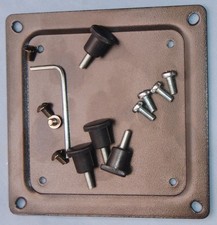 VESA 75 mm to VESA 100 mm Conversion Plate Kit by Ergotron 60-254-007 picture