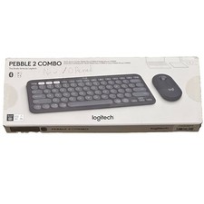Logitech Pebble 2 Combo M350s, K380s, Wireless Keyboard and Mouse Tonal Graphite picture