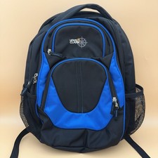 Lewis N Clark Laptop Backpack Black Blue 15” Padded Straps Travel Bag picture