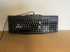 Logitech G105 Mechanical RGB Wired Gaming Keyboard Model Y-U0013 Clean Works picture