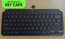 OEM Logitech MX Keys MINI Keyboard REPLACEMENT KEY CAPS & HINGE ONLY Parts Black picture