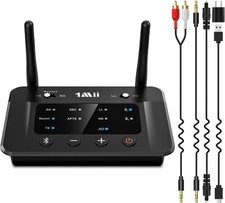 1Mii B03 Bluetooth 5.3 Transmitter Receiver TV Audio Adapter aptX Low Latency HD picture