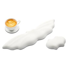 Tscuite Halloween Bat Leather Wrist Rest Keyboard Mouse White picture