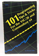 101 Programming Tips & Tricks VIC-20 & Commodore 64 Howard Adler 1st Ed. 1983 picture