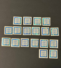 Intel Core i3/ i5 / i7 / i9/ vPro Inside  Sticker Label Decal 18mm x 18mm picture