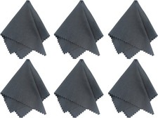 (6 pack) TechMatte Microfiber Cleaning Cloth for Laptop, Desktop, Cellphone picture