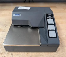 Epson TM-U295 M66SA Slip Printer - Tested No Power Supply - Black picture