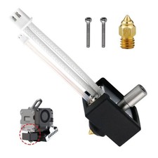 CR Official Sprite Extruder Heater Block Kit with 0.4mm Brass Nozzle High Tem... picture