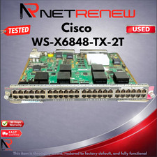 Cisco WS-X6848-TX-2T  Gigabit Ethernet Line Card 48 Port picture