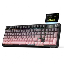 ATTACK SHARK X98PRO Mechanical Keyboard LED Display Hot-swap 3mode RGB with Knob picture
