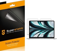 High Definition Clear Screen Protector 3 Pack for 13.6 inch MacBook Air Laptop picture