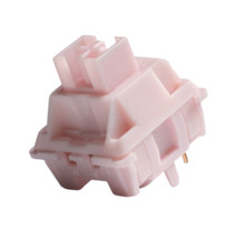 Hand Lubed/Filmed Huano Sakura Linear Switches For Mechanical Keyboards picture