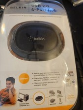 Belkin Hi-Speed USB 2.0 4-Port Hub Stackable and Reversible Design picture