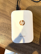 HP Sprocket Portable Zink Color Mobile Photo Printer, Bluetooth, White picture