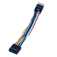 2X for Lenovo Motherboard USB Converter Cable 11Pin Female to 9Pin Male Replace picture