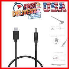 PD Type C USB-C Male to DC 3.5 x 1.35mm Male Power Jack 5V PD Power Extension... picture