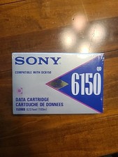 SONY QD6150 QD6150N Data Cartridge Backup Tape 150MB 189M 620FT - New Sealed picture