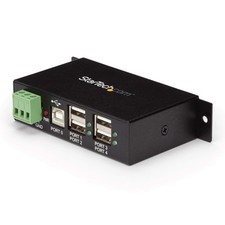 StarTech.com Mountable 4 Port Rugged Industrial USB Hub (ST4200USBM) picture