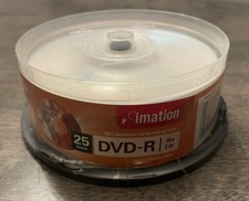 NEW Imation Recordable DVD DVD-R 25-Pack 4.7GB 16x 2 Hrs picture