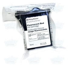 Genuine Pitney Bowes 797-0 Mailstation 2 Red Fluorescent Ink for K700 picture