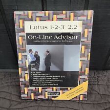 Lotus 1-2-3 2.2 OnLine Advisor Instant On-Screen Help Software VTG IBM 5.25 Disk picture