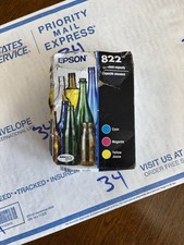 Epson 822 Cartridges 3-Color Blue Pink Yellow Genuine picture