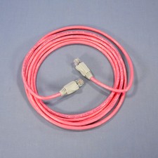 Leviton 62455-10R Cat6 Red 10ft Ethernet Cable Data Patch Cord Network Booted picture
