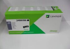 Genuine Lexmark 24B6186 Black Toner Cartridge - NEW SEALED picture