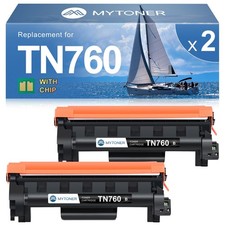 MYTONER Toner Cartridge Compatible Replacement for Brother TN760 TN730 TN-730... picture