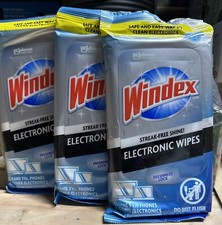 3 Pk Electronics Wipes Pre-Moistened Clean and Provide a Streak-Free Shine 75Ct picture