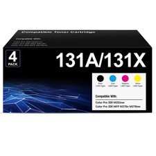 ** NEW HP Toner | 131A / 131X | Black/Color | Compatible | 4-Pack picture