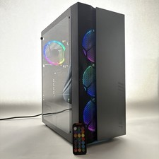 Custom Desktop PC Computer RTX 2060 Intel i7-2600 16GB DDR3 256GB SSD 1TB Black picture