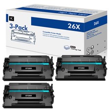 3Pack CF226X Toner Cartridge For HP 26X Laserjet Pro M402dn M426 M426fdw Printer picture