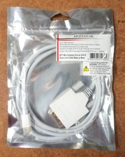 Bytecc MDPDVI-06 Mini DisplayPort male to DVI-D male 6ft Cable picture
