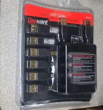Gigaware 6-in-1 USB Cable with Gold Plated Adapters 2602045 Travel Kit picture