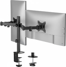 Dual Monitor Stand, Full Motion Desk Mount for 2 Screens up to 32” and 19.8 Lbs picture
