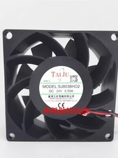 1PCS SJ8038HD2 8038 DC24V 0.50A 8CM 2-Wire Axial Cooling Fan picture