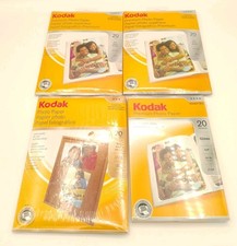 Kodak Standard & Premium 48 64 66 lb Glossy Photo Paper 80 Sheets Brand New picture