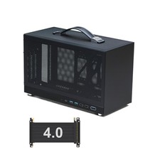 S400 v2 Pro 10.8L Portable Mini-ITX PC Case PCIe 4.0 Cable Fits Triple-Slot GPU picture