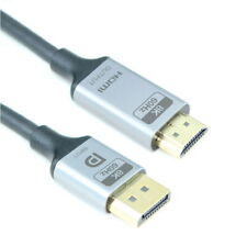 8inch DisplayPort v1.4 to HDMI v2.1 Adapter Cable 28AWG Gold Plated 8K@60Hz picture