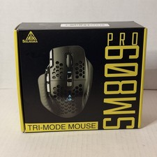 Solakaka Pro SM809 Tri Mode Wireless MMO Mouse White picture